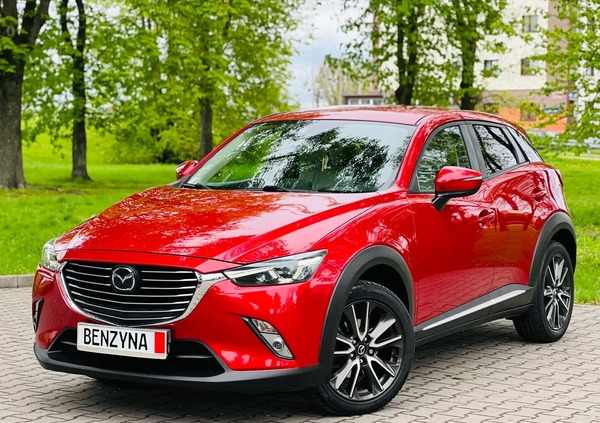 Mazda CX-3 cena 59900 przebieg: 109338, rok produkcji 2015 z Wejherowo małe 704